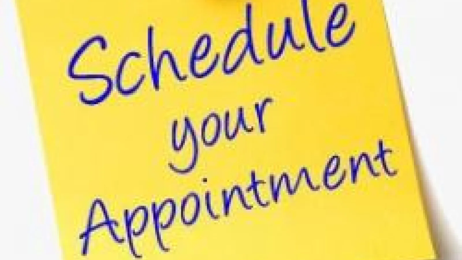 Schedule Your Appointment