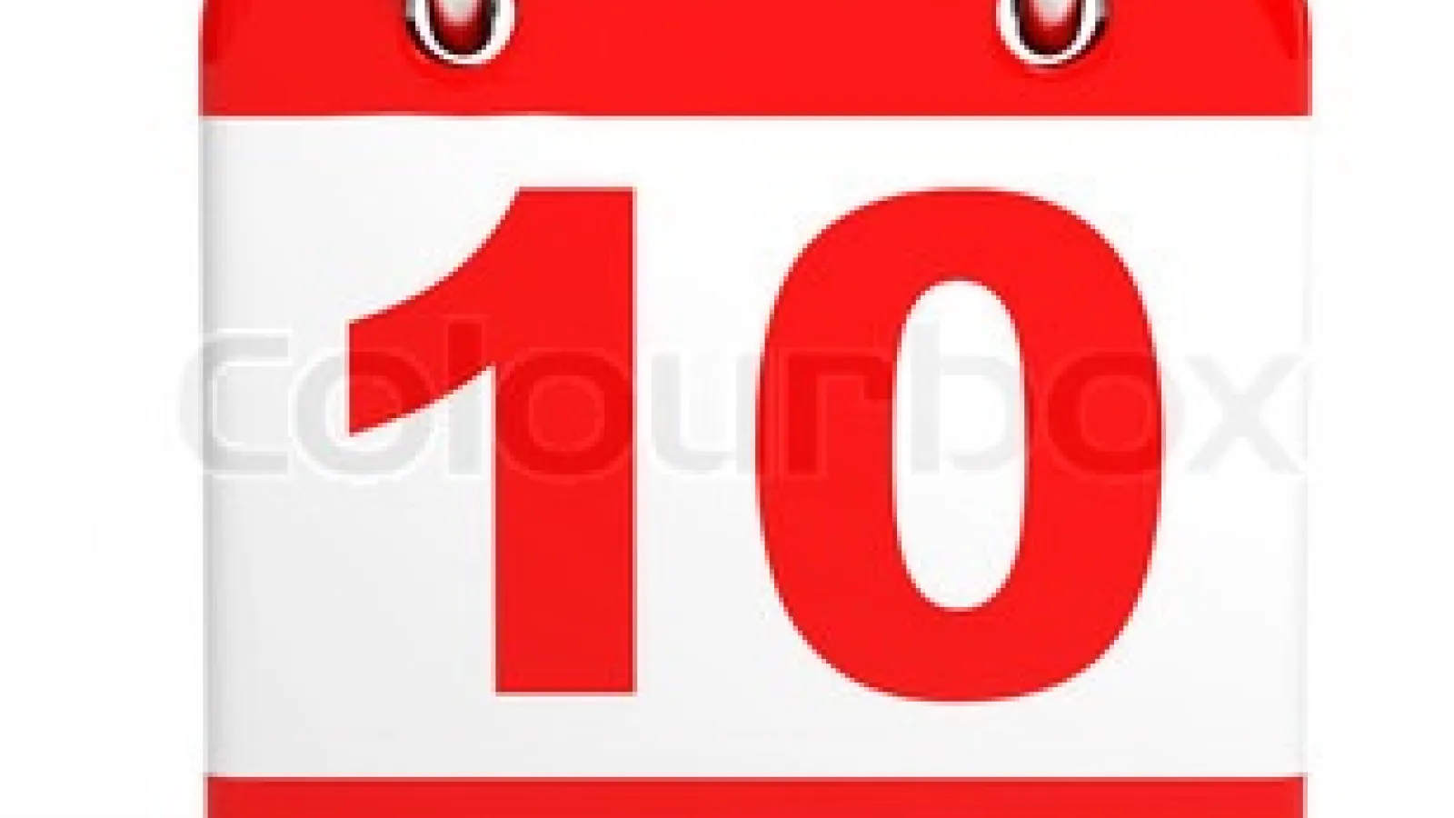 10th on calendar picture