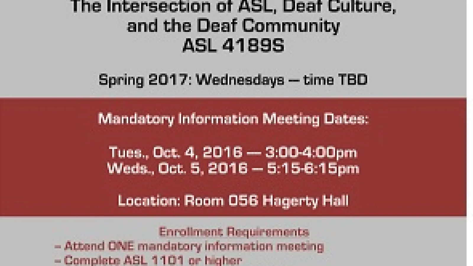 4189 Informational meting