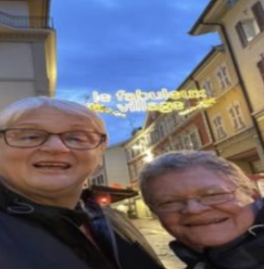 Lori Woods and her spouse