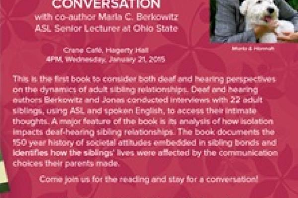 A Reading and Conversation Invitation with Marla Berkowitz