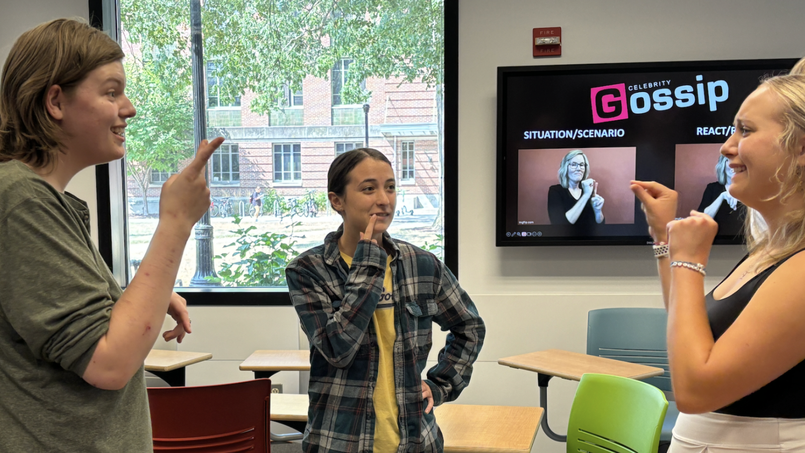 ASL 2104 group chat activity