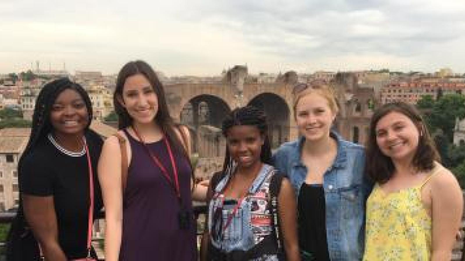 Students in Italy
